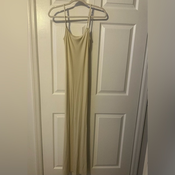 SKIMS Women's Soft Lounge Long Slip Dress in Bone - Picture 6 of 9